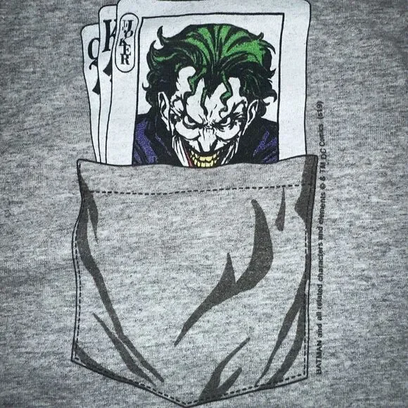 90s Joker DC バットマン コミック Tシャツ Vintage Rare 1989 The Joker HaHaHa DC Comics Batman T-Shirt